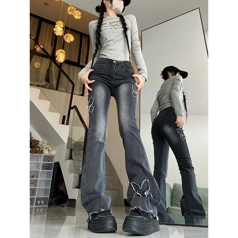 Women's Retro High Waist Jeans