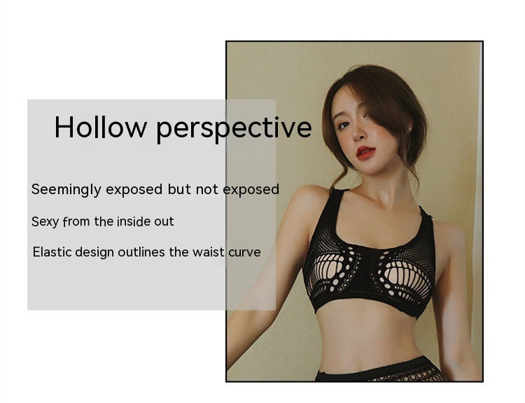 Body Stockings Fishnet Clothes Garter Belt Suit