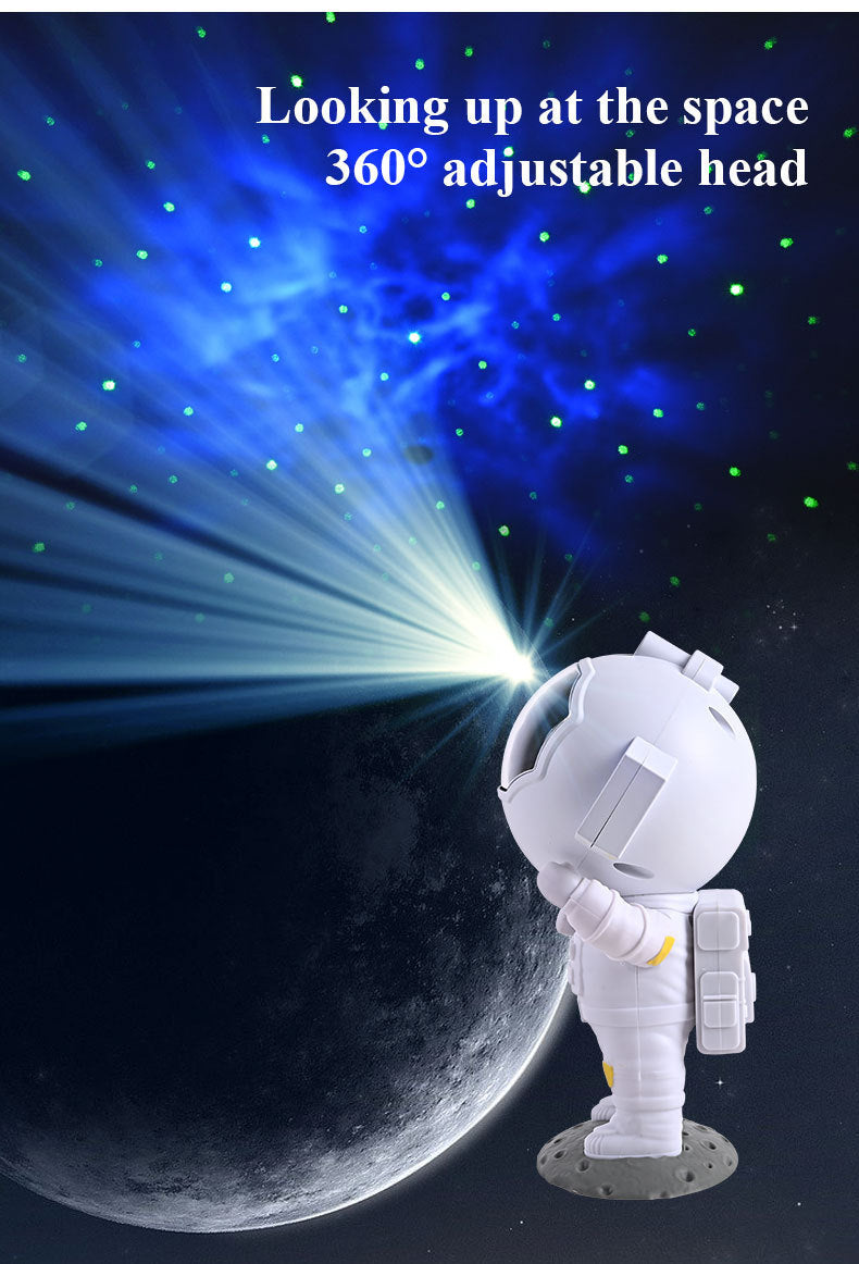 Galaxy Star Projector Astronaut Night Light Lamp for Bedroom Decor and Gifts