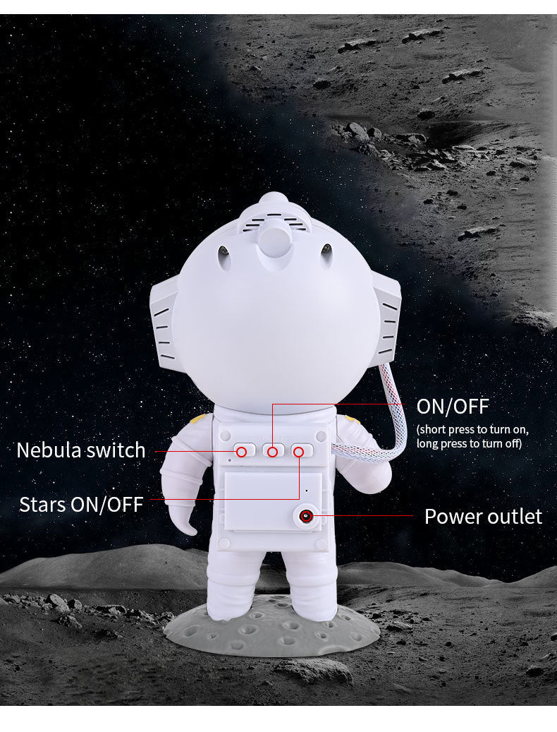 Galaxy Star Projector Astronaut Night Light Lamp for Bedroom Decor and Gifts