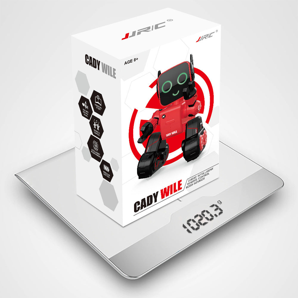 Intelligent Remote Control Robot with Voice Activation and RGB Lights
