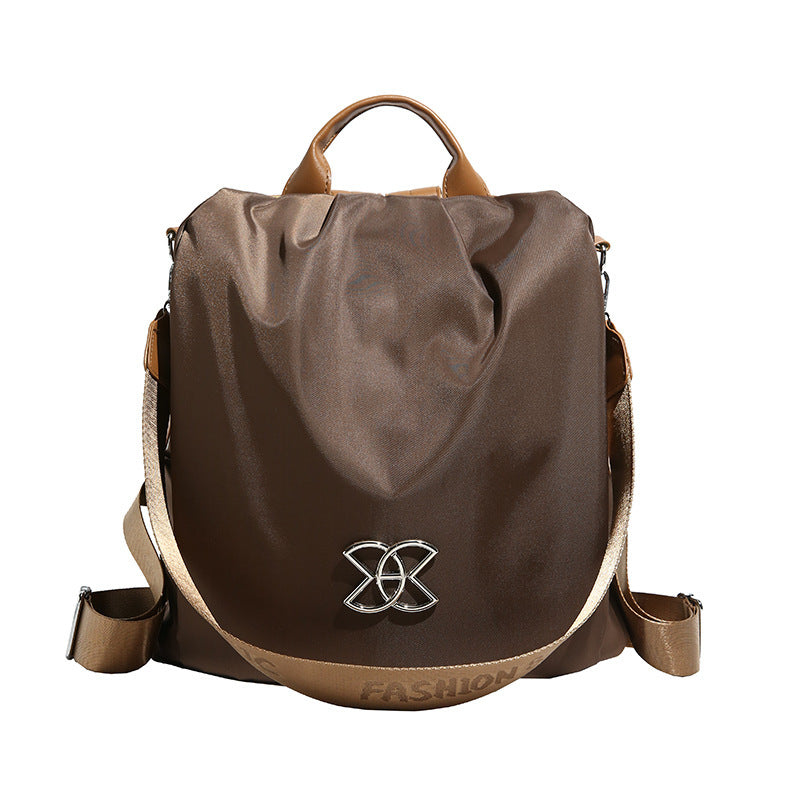 Women’s Large Capacity Trendy Backpack Waterproof PU 32x31x14cm