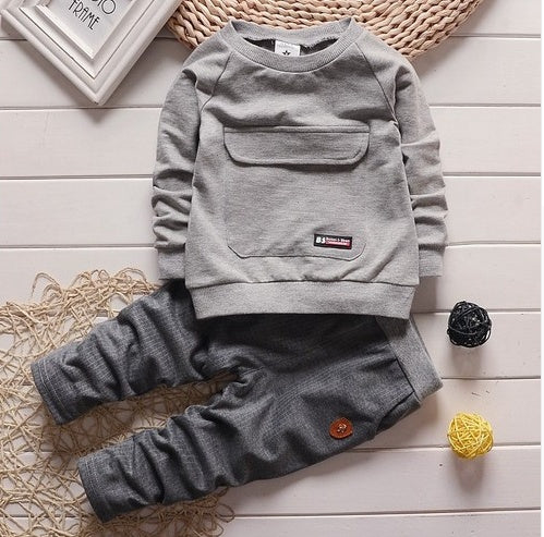 Toddler Baby Clothes 0-3 Years Boys Girls Sportswear Suit Pants