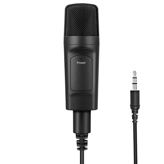 USB Condenser Desktop Microphone for Live Recording and Streaming