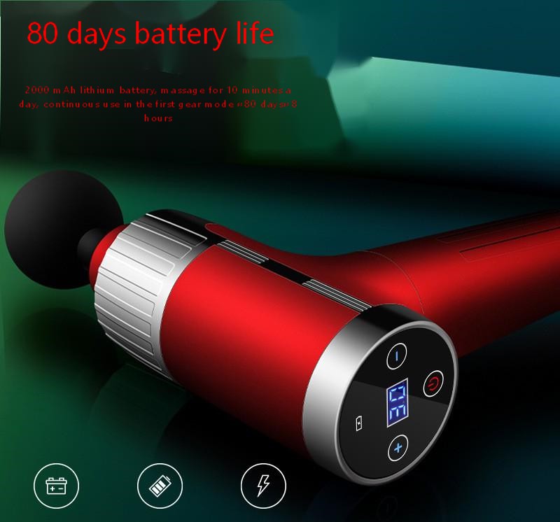 Mini USB Fascia Gun Electric Muscle Massager for Physiotherapy and Relaxation