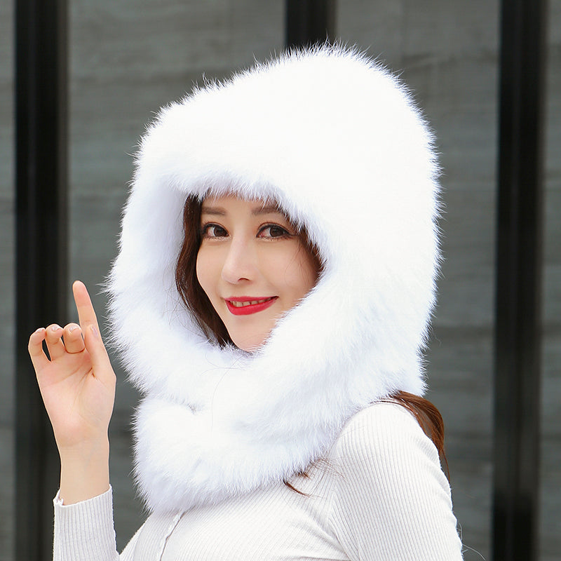 Écharpe en fourrure de renard