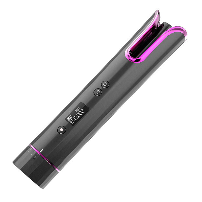 Automatic USB Cordless Wireless Ceramic Hair Curler 16-20MM Tourmaline Curling Iron Wand