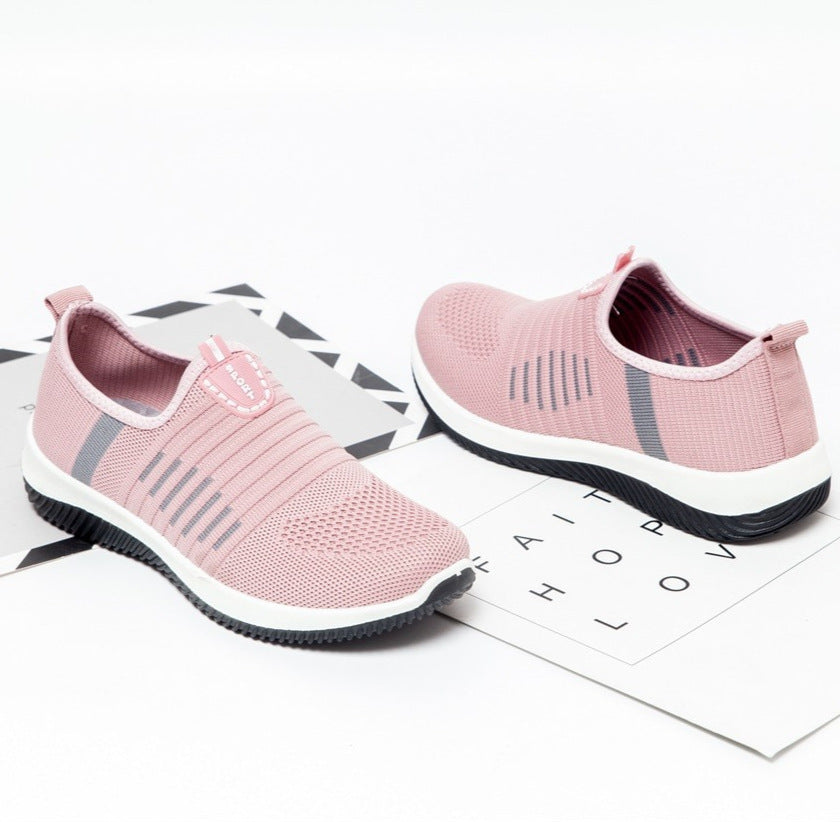 Breathable casual mesh running shoes