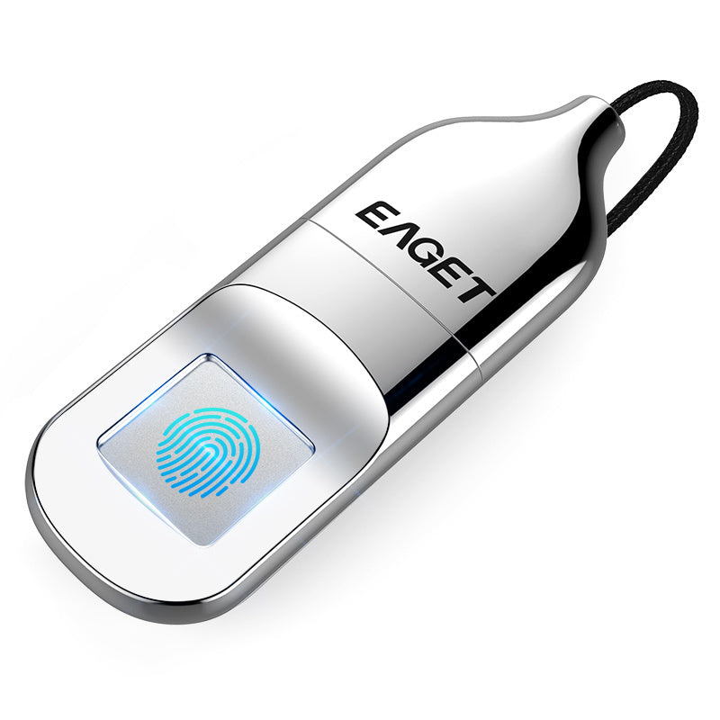 محرك أقراص فلاش USB معدني مشفر ببصمة الإصبع 32 جيجابايت 64 جيجابايت USB 2.0