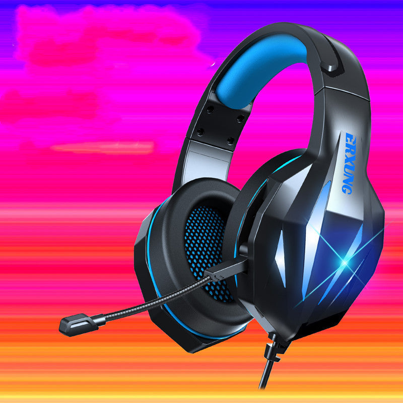 Wired Luminous Gaming Headset with Microphone and 3.5mm Plug