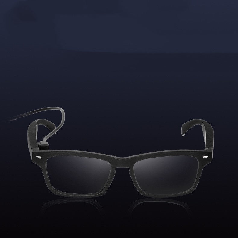 Lunettes de soleil intelligentes noires avec écouteurs et fonction d'appel