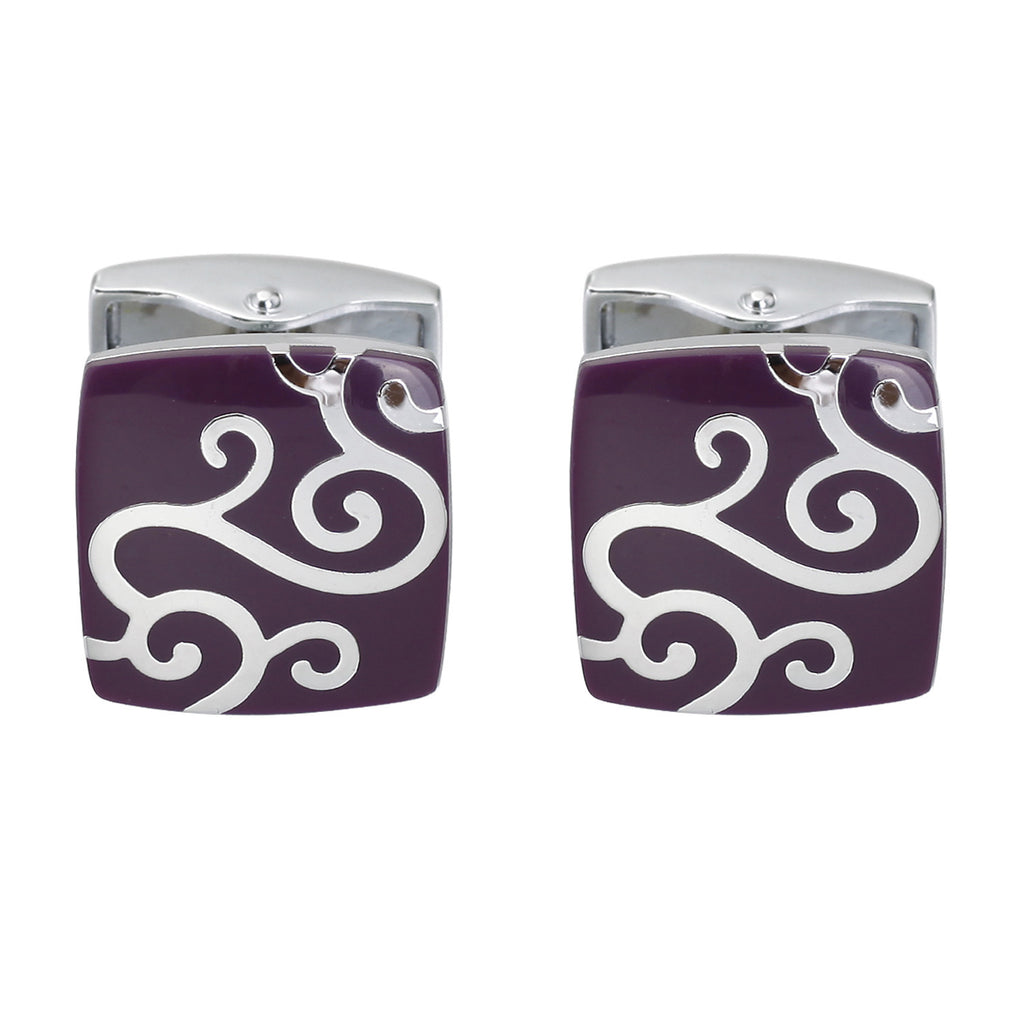 Men's High Quality French Copper Shirt Cufflinks 1.5x2cm Pair