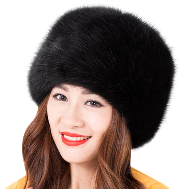 Chapeau Dôme Mixte Renard Fourrure Lei Feng