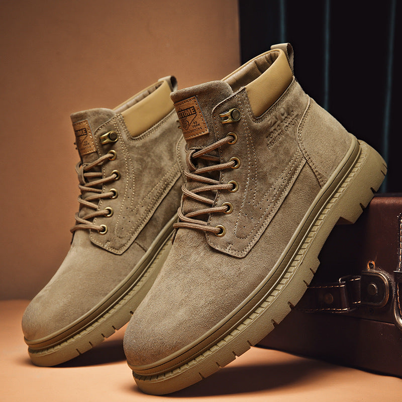 Big British Style Men's Retro Shoes for Spring, Summer & Winter