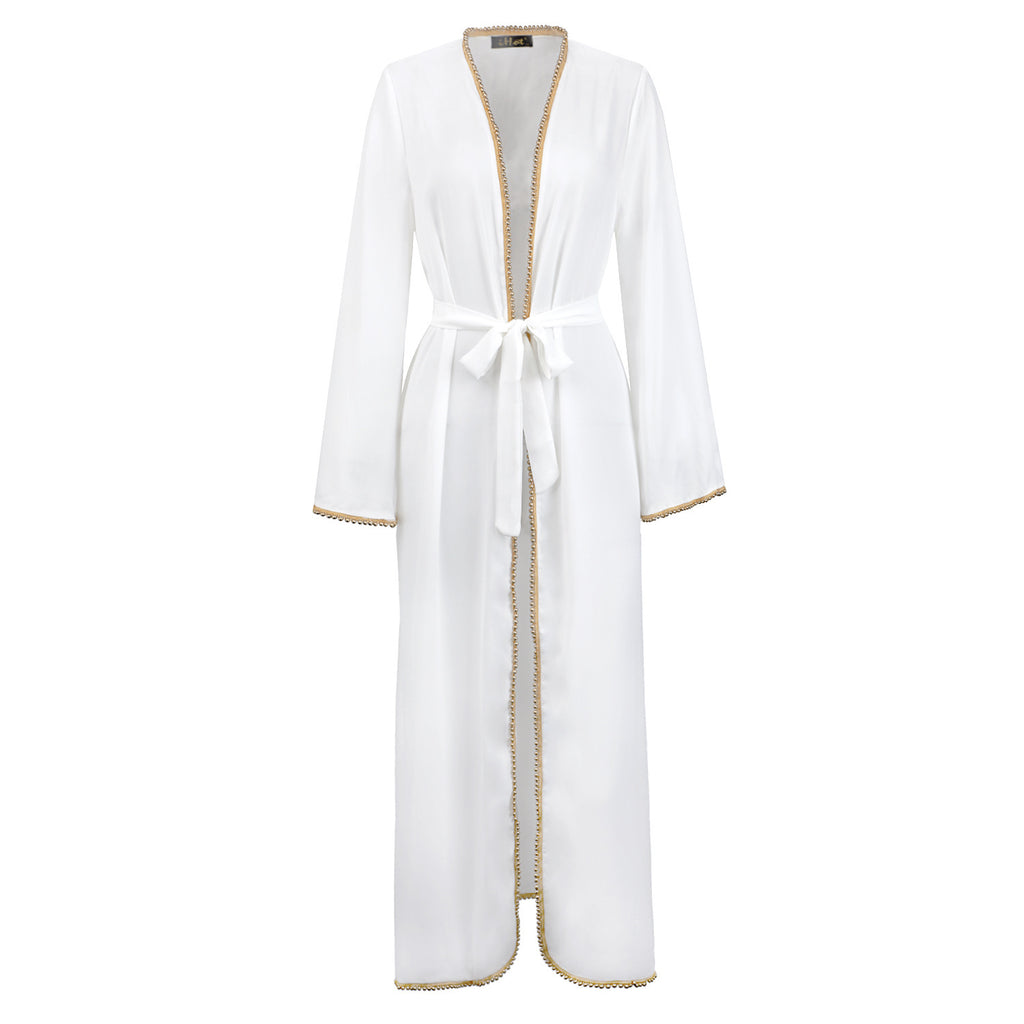 Robe cardigan bandage robe musulmane