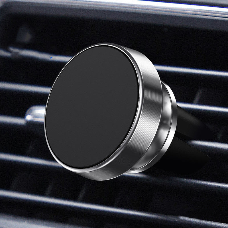 Aluminum Alloy Magnetic Car Phone Holder with CD Texture