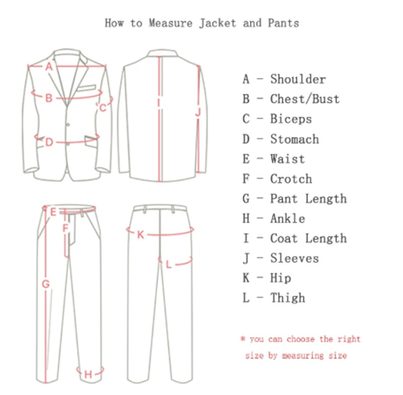 Striped Men's Business Casual Three-Piece Suit