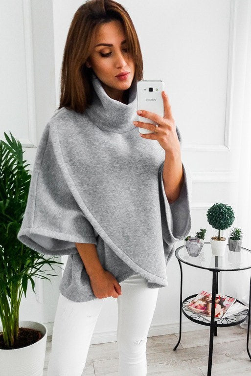 Women’s Autumn Winter Warm Cotton Cardigan Sweatshirt