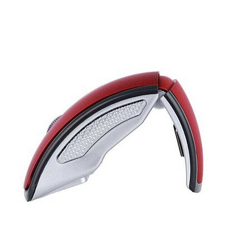 Souris sans fil pliable 2,4G avec 1600 DPI et portée de 10 m