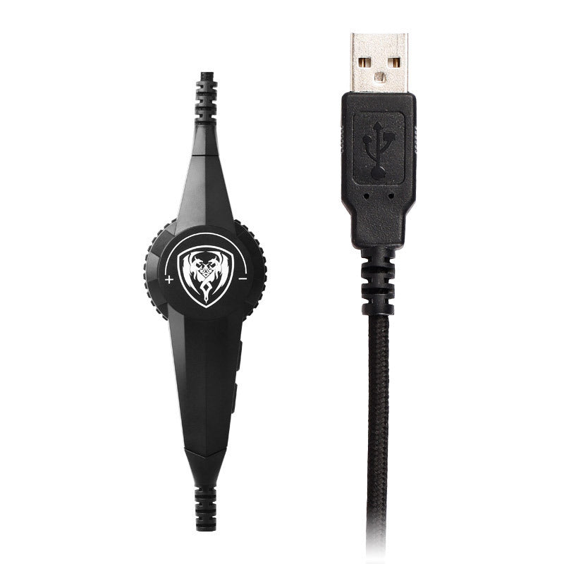 Somic White Wired USB Gaming Headset with Mic