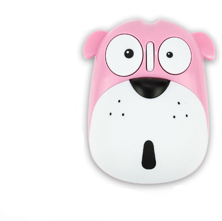 Silent 2.4G Wireless Optical Panda Mouse with Rechargeable Battery and Cute Cartoon Design