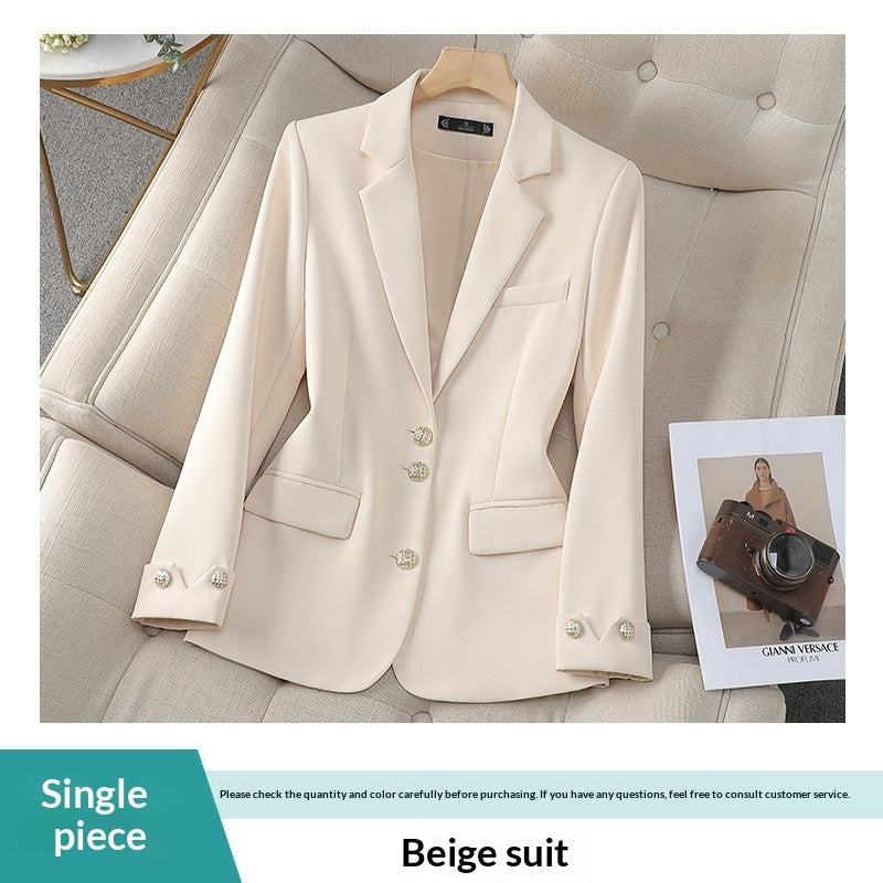 Ensemble de travail formel élégant pour petite femme de style tempérament