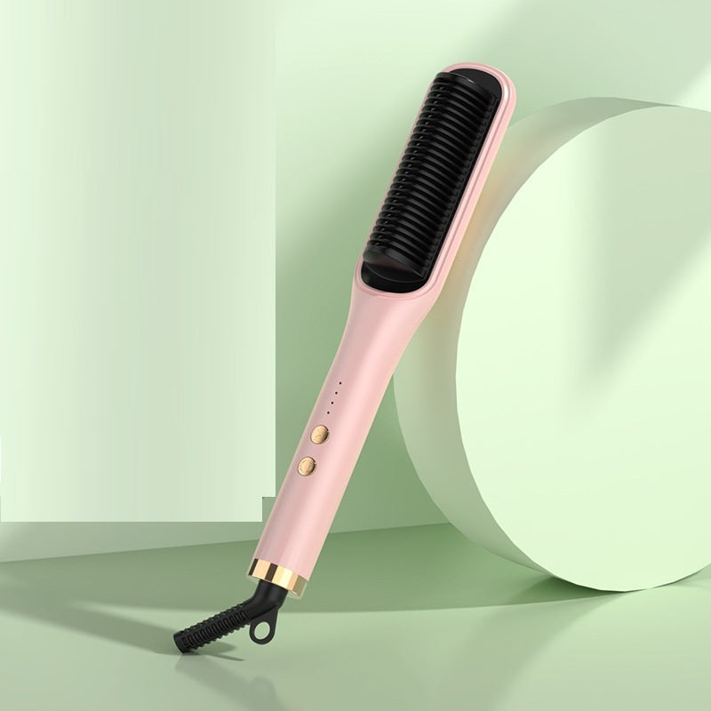 Anion Electric Hair Curlers and Comb Straightener Plug-In