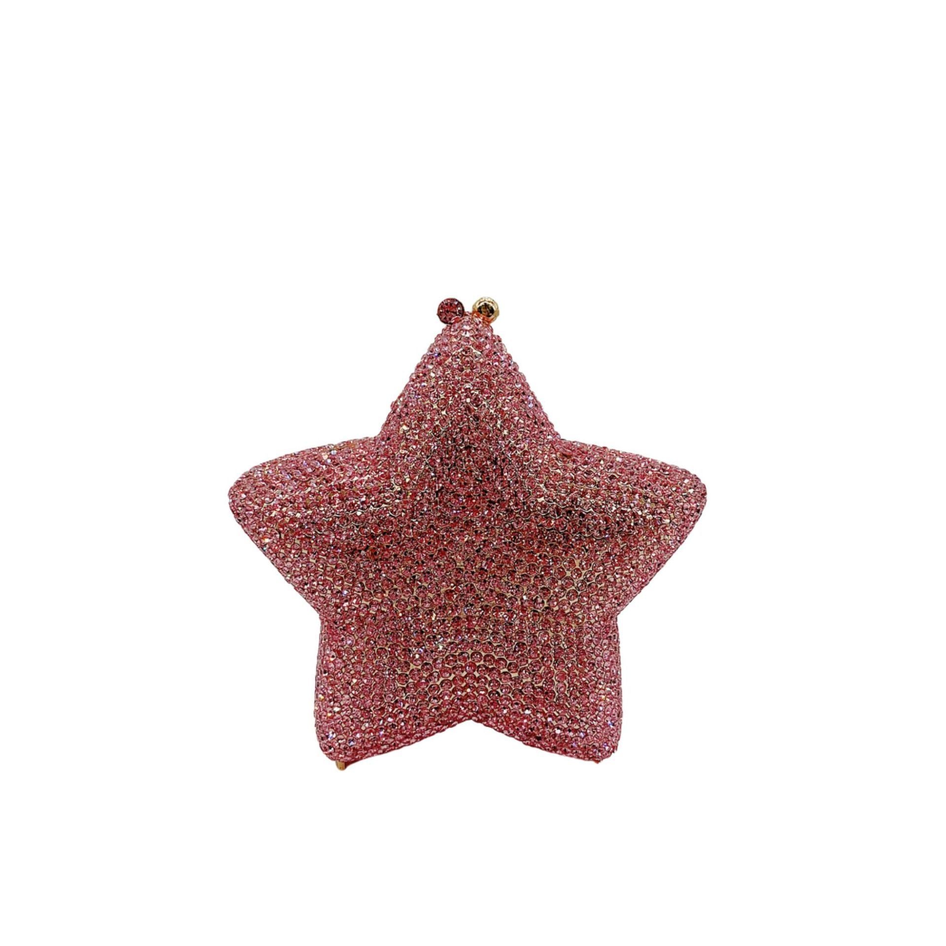 Little Star Studded Full Diamond Handbag with Colorful Gradient