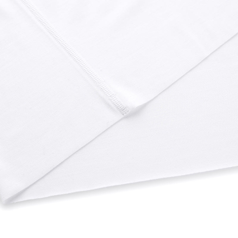 Men's Casual Modal Solid Color Short Sleeve Shirt