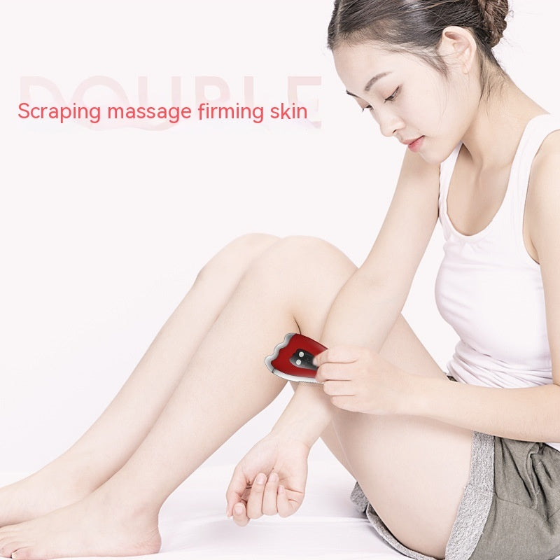 Electric Gua Sha Scraping Massager USB Rechargeable with Heat and 3 Modes