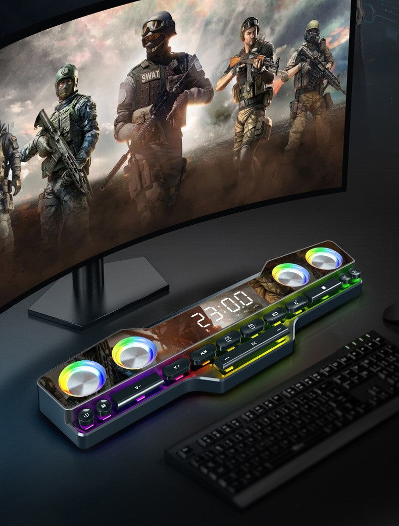 Bluetooth Desktop Speaker 10W Stereo for Esports Gaming Computer