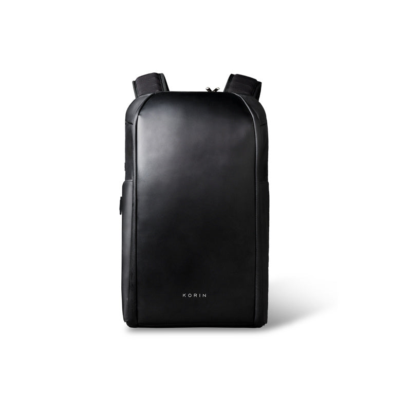 Men's Waterproof Anti-Theft Commuter Backpack 23L Polyester Fiber