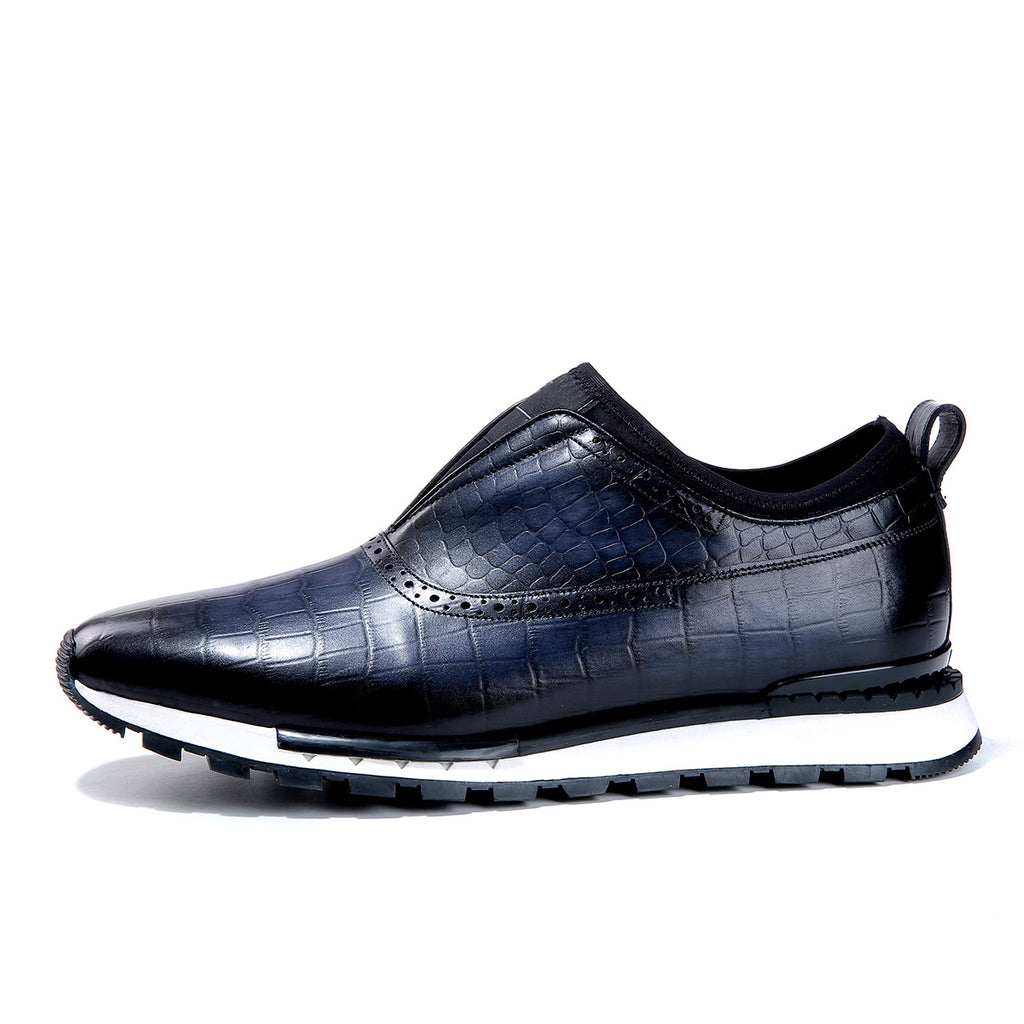 Baskets montantes décontractées couleur polonaise pour hommes, pointures 38-44
