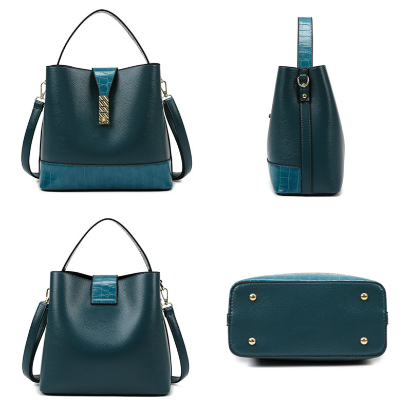 Sac seau cabine en PU pour femme