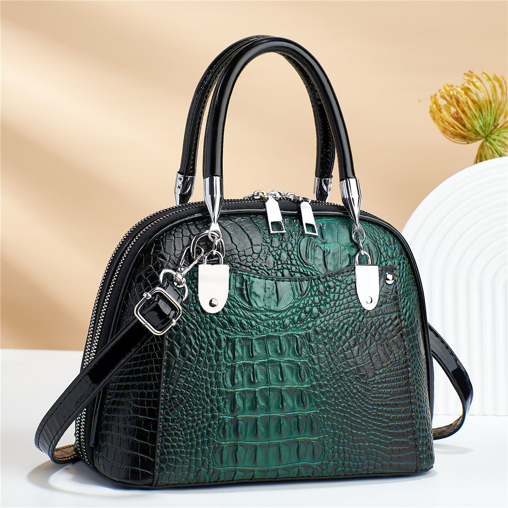 Women's Retro PU Handbag 25x12x20cm Crossbody Bag