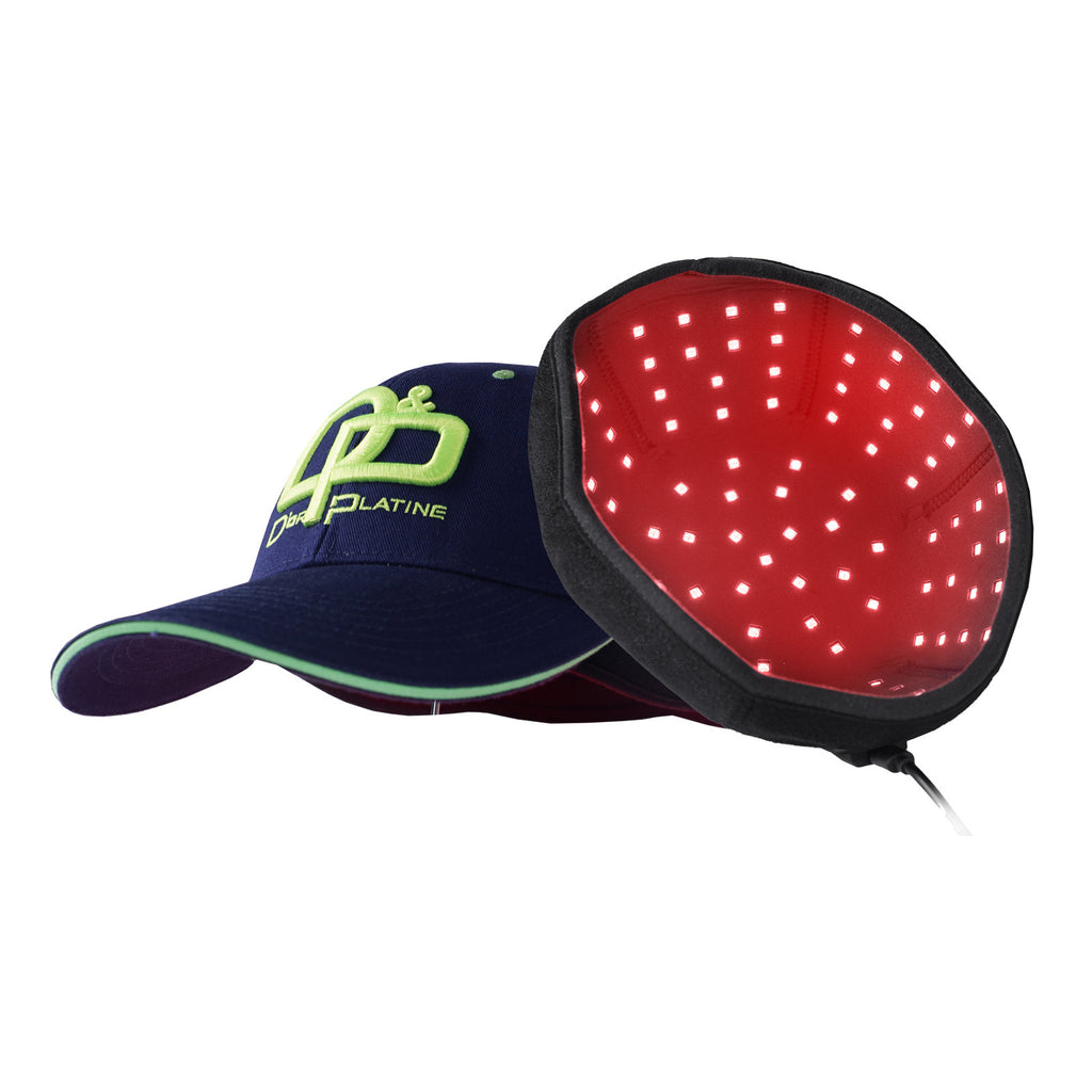 Black Infrared Light Hair Growth Cap with LED Hair Care