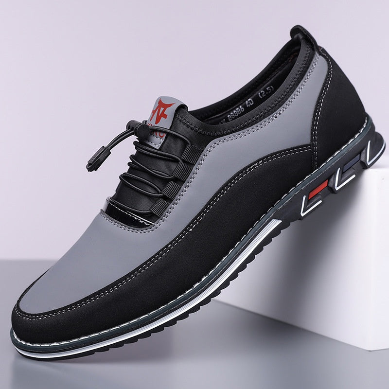 Extra Large Casual Men's Shoes in Earthy Yellow, Gray & Black, Sizes 38-53