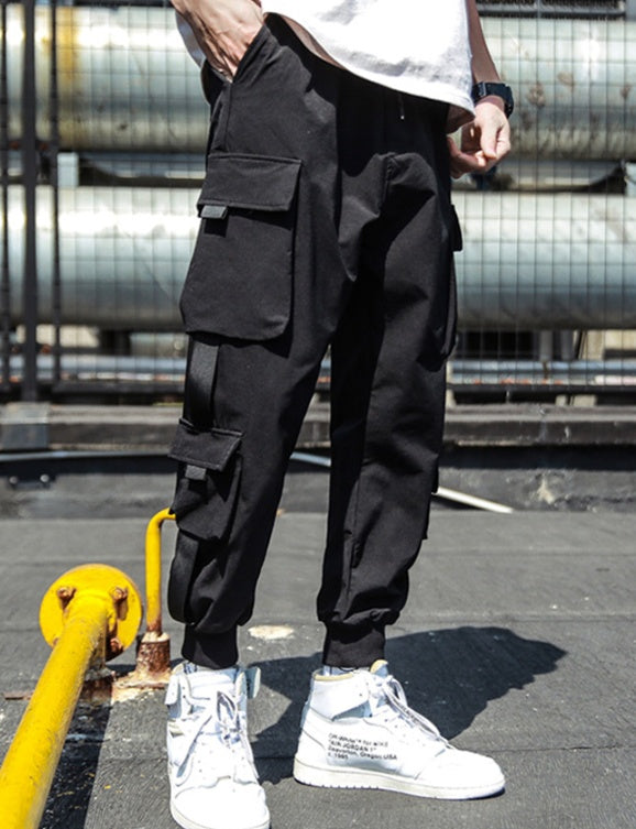 Workwear Nine Points Casual Harem Pants
