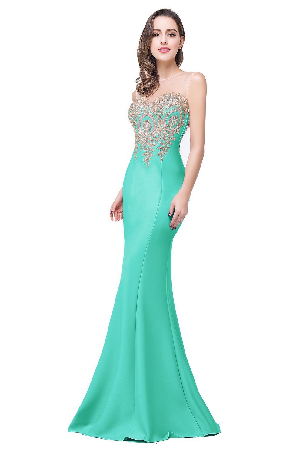 Fishtail Bride Toast Costume Polyester Fiber
