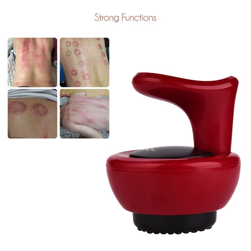 Electric Body Scraping Massager with Negative Pressure Cupping & Magnetic Therapy