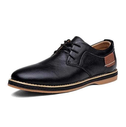 Men's British Casual Business Oxford Dress Shoes