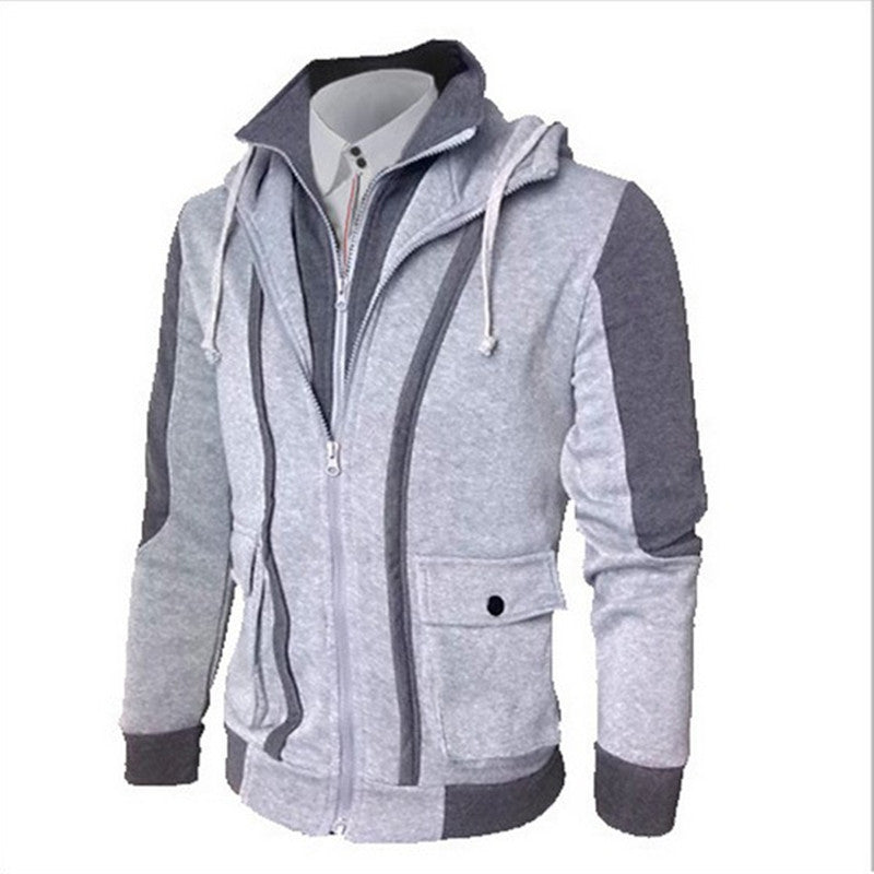 Casual Men’s Slim Fit Cotton Lined Hooded Jacket Coat