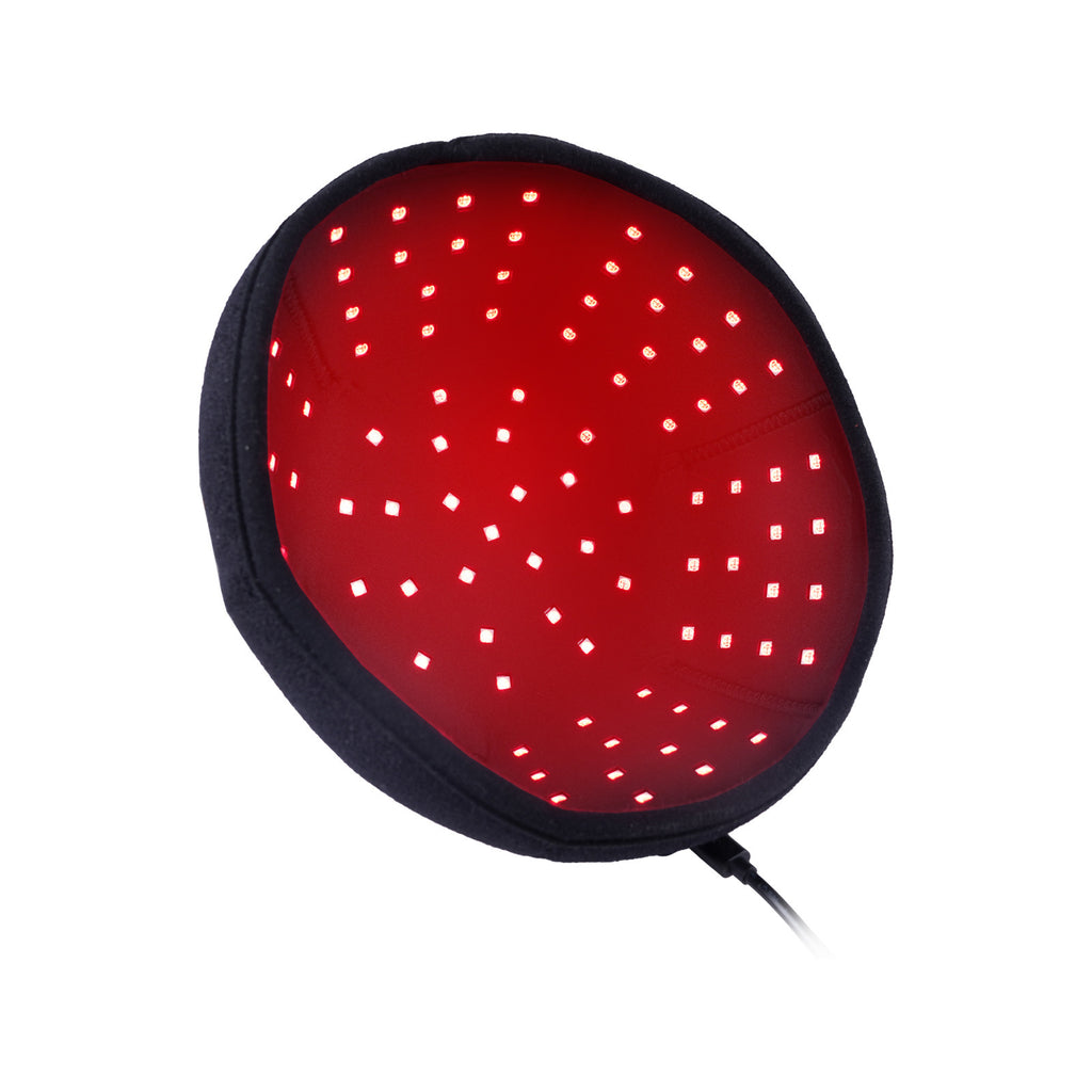 Black Infrared Light Hair Growth Cap with LED Hair Care