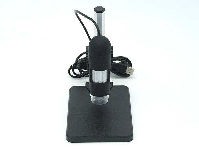 Caméra microscope USB avec grossissement 1000X, 8 lumières LED et résolution 640x480