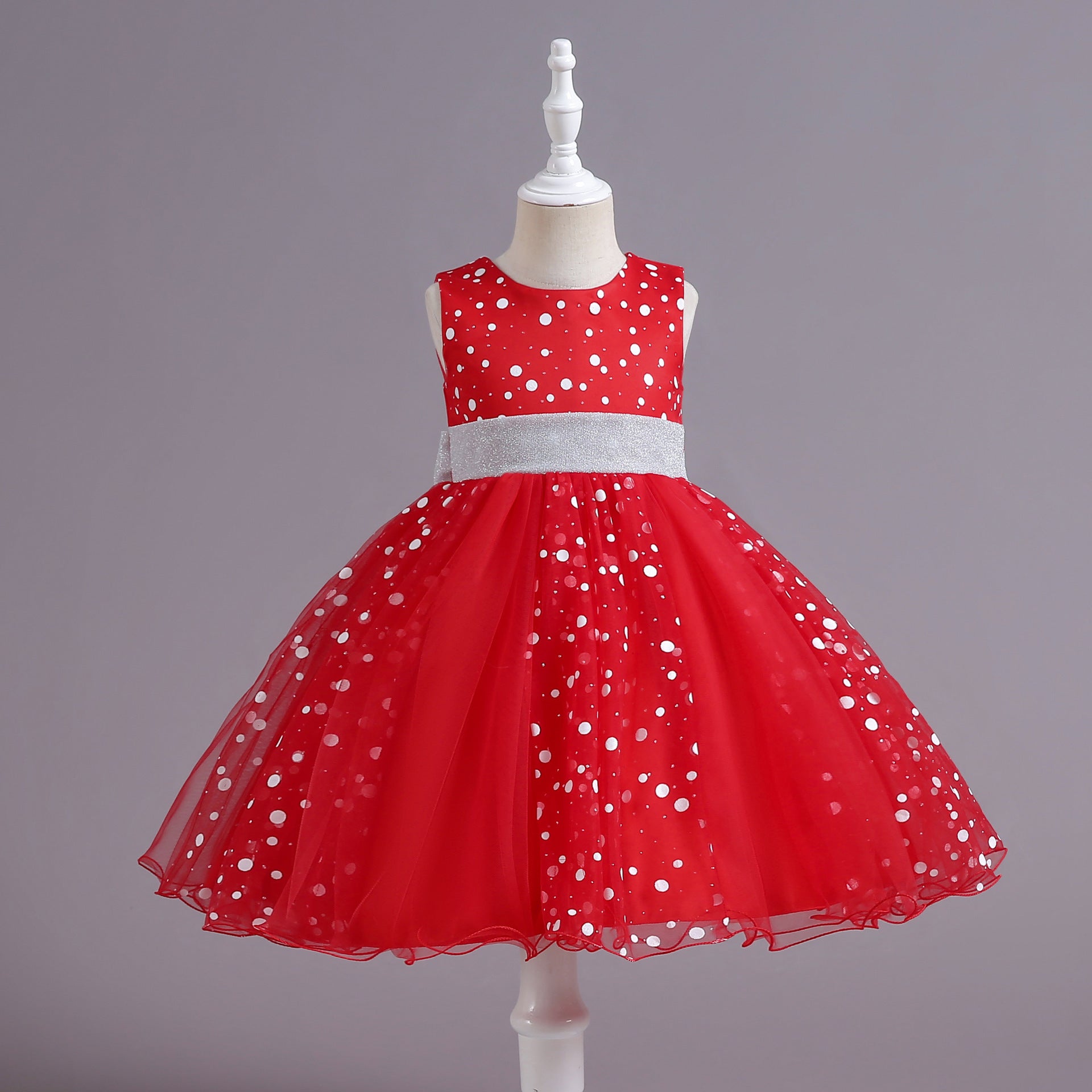 Personalized Girls' Short Princess Dress in Multiple Colors