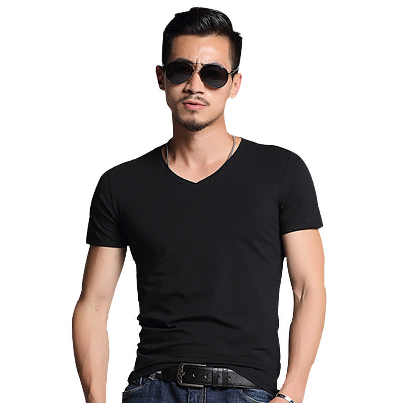 T-shirt en polyester uni pour homme