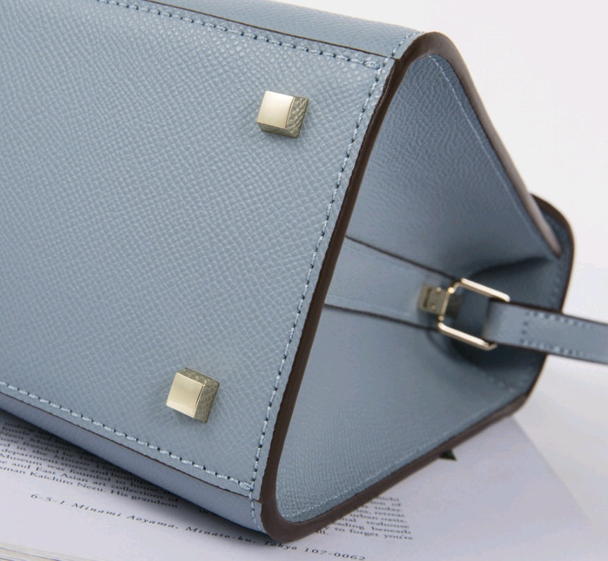 Spring Summer Portable Leather Shoulder Messenger Handbag