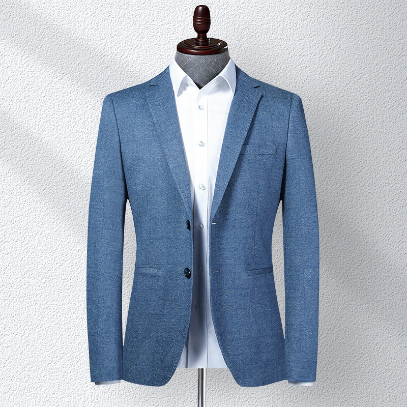 Slim Polyester Blazer