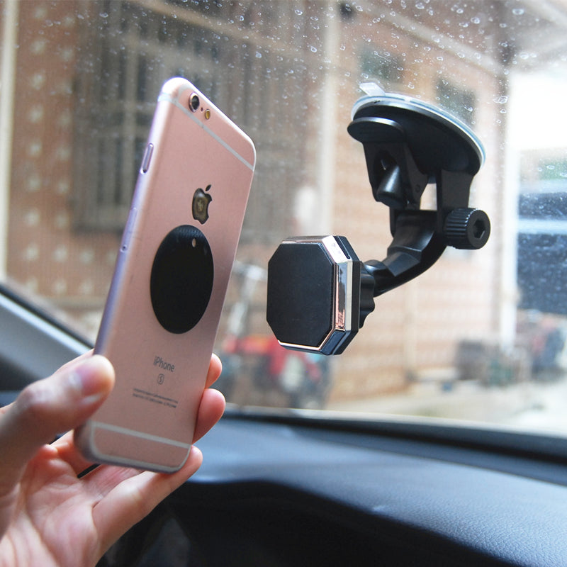 Magnetic Car Phone and Battery Holder