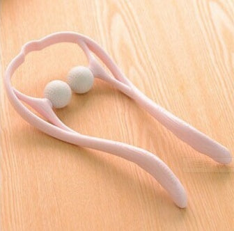 Plastic Neck and Shoulder Pressure Point Massage Roller for Trigger Point Relief